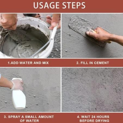 Quick Drying Fast Filling & Strong Floor Crack Repair Cement 300gm (Pack of 1)